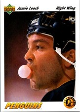 1991 Upper Deck Hockey Jamie Leach