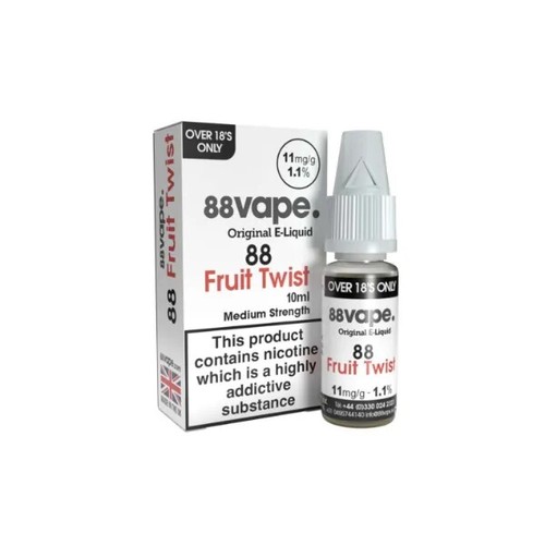 88 Vape E-Liquid | 10ml | 44 Flavours | All Strengths | 10 & 20 Packs - Picture 13 of 98