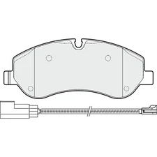 Apec Blue Brake Pads - Front PD3368 For Ford Tourneo Custom & Transit / Custom