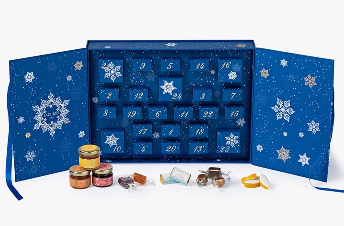LADUREE “LUXURY TREAT ADVENT CALENDAR” 2022 Christmas BNIB SHIPS