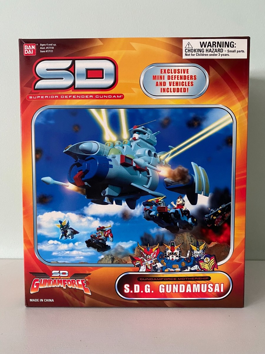 S.D.G. Gundamusai (Gundamforce Mothership) SD Gundam Force | eBay