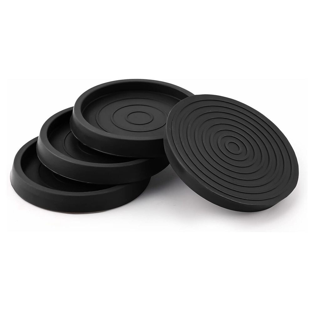 4x 2.5 inch Floor Protectors Non-Slip Rubber Feet Furniture Coasters Cups C164
