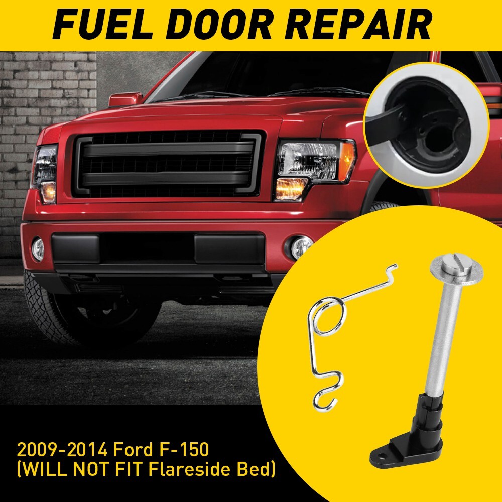 For 2009-2014 Ford F150 Fuel Door Repair Hinge Loose Gas Cap