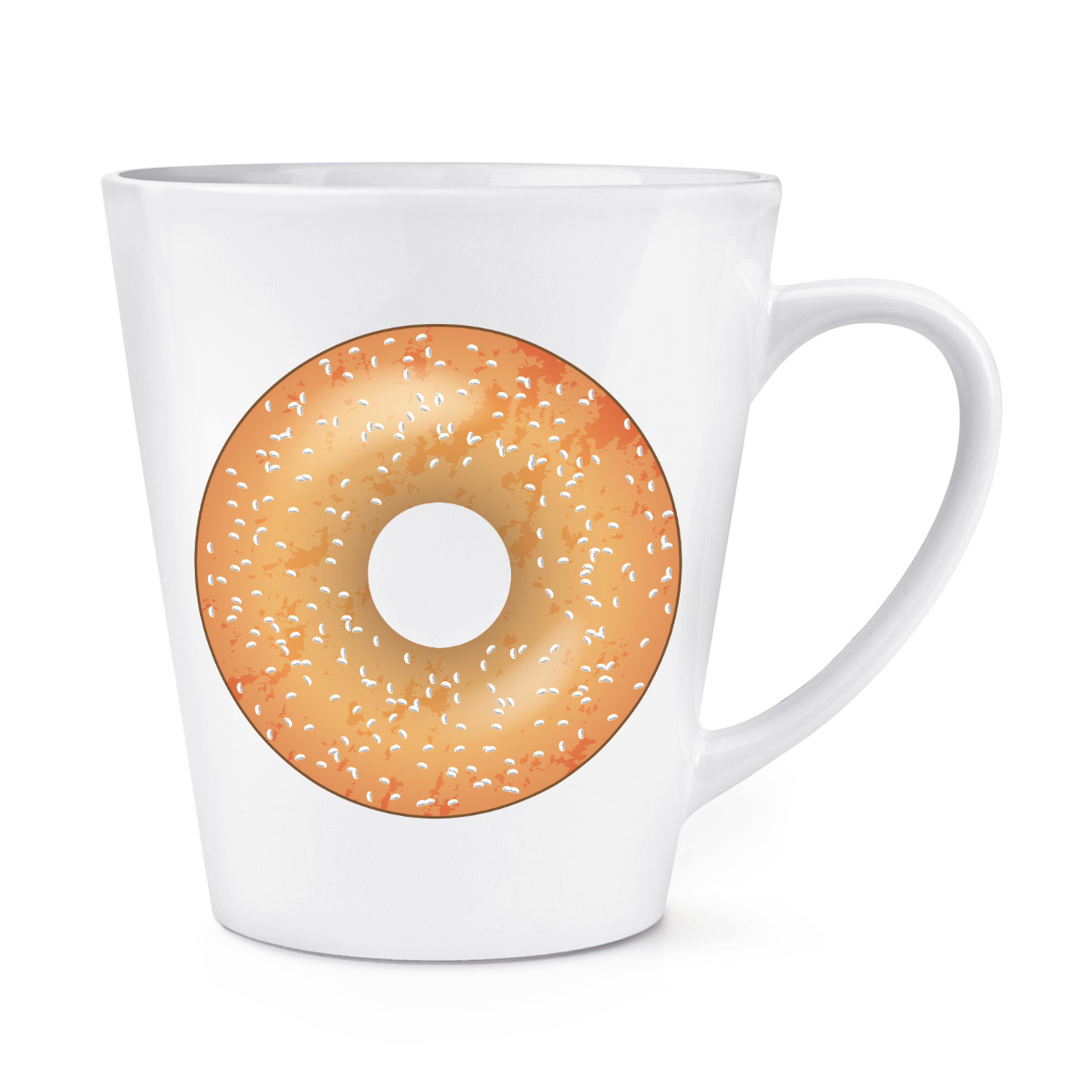 Sprinkled Glazed Doughnut Donut 12oz Latte Mug Cup