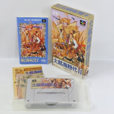 DAIKOKAI JIDAI II 2 Dai Kokai koukai Super Famicom Nintendo 7147 sf