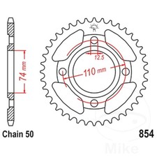 JT Rear Sprocket 41 Tooth 530 Pitch JTR854.4 For Yamaha RD 250 2R8 78-79