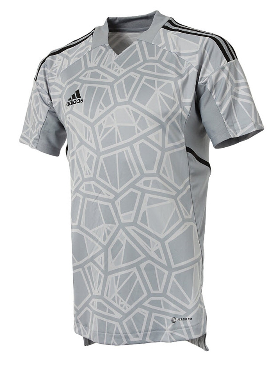 Adidas Men Condivo 22 Goalkeeper Shirts Soccer Gray GK