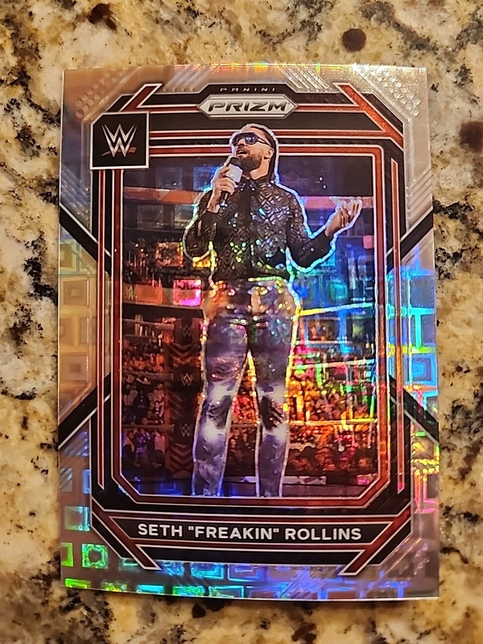 2023 Panini WWE Prizm Premium Box Set #137 Seth Rollins /199 Pandora Prizm SSP