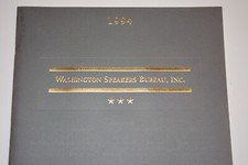 1994 Washington Speakers Bureau Inc. Lecture Agency Catalog of Speakers