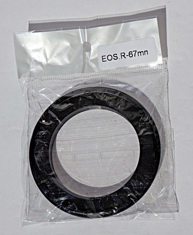 67mm Filter Tread Metal Macro Lens Reverse Adapter Ring for Canon R Cameras - US