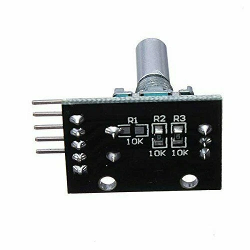 5pcs KY-040 Rotary Encoder Module Knob Push Button w Theaded Shaft + Nut Arduino - Picture 4 of 4
