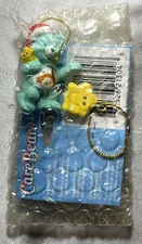 The Care Bears Wish Bear Mini Dangling Christmas Holiday Ornament