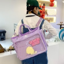 Japanese Girls JK Uniform Handbag Student Cosplay Ita Bag backpack Shoulder Bag