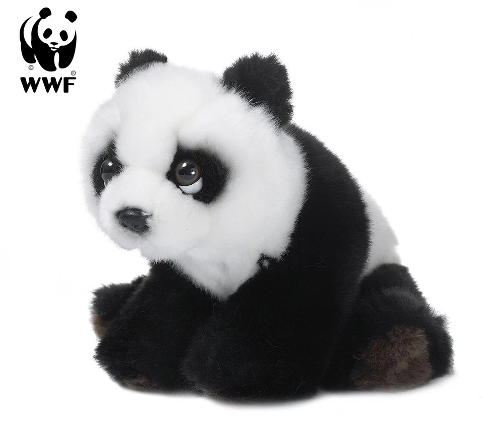 WWF Plüschtier Pandababy 15cm lebensecht Kuscheltier Stofftier Pandabär Panda