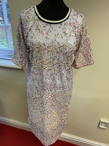 colourful shift dress