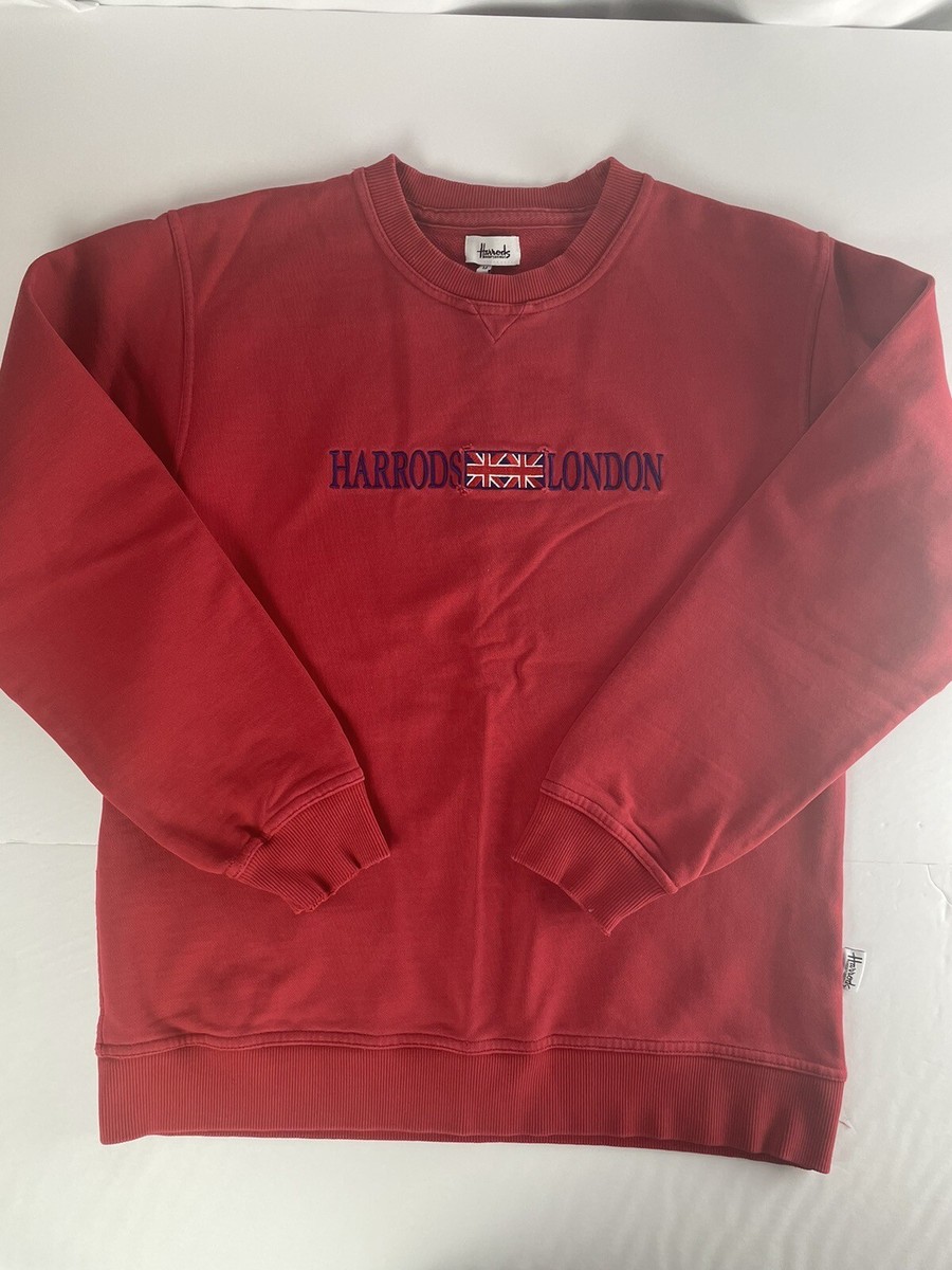 Vintage Harrods London Shirt Knightsbridge Sweatshirt Mens Adult