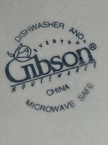 Gibson Imperial Braid Chop plate 12" round platter Great Cake Plate. - Picture 6 of 6