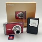 New ListingCanon PowerShot A3100 Is 12.1Mp Digital Point & Shoot Camera W/ Box, Sd & More