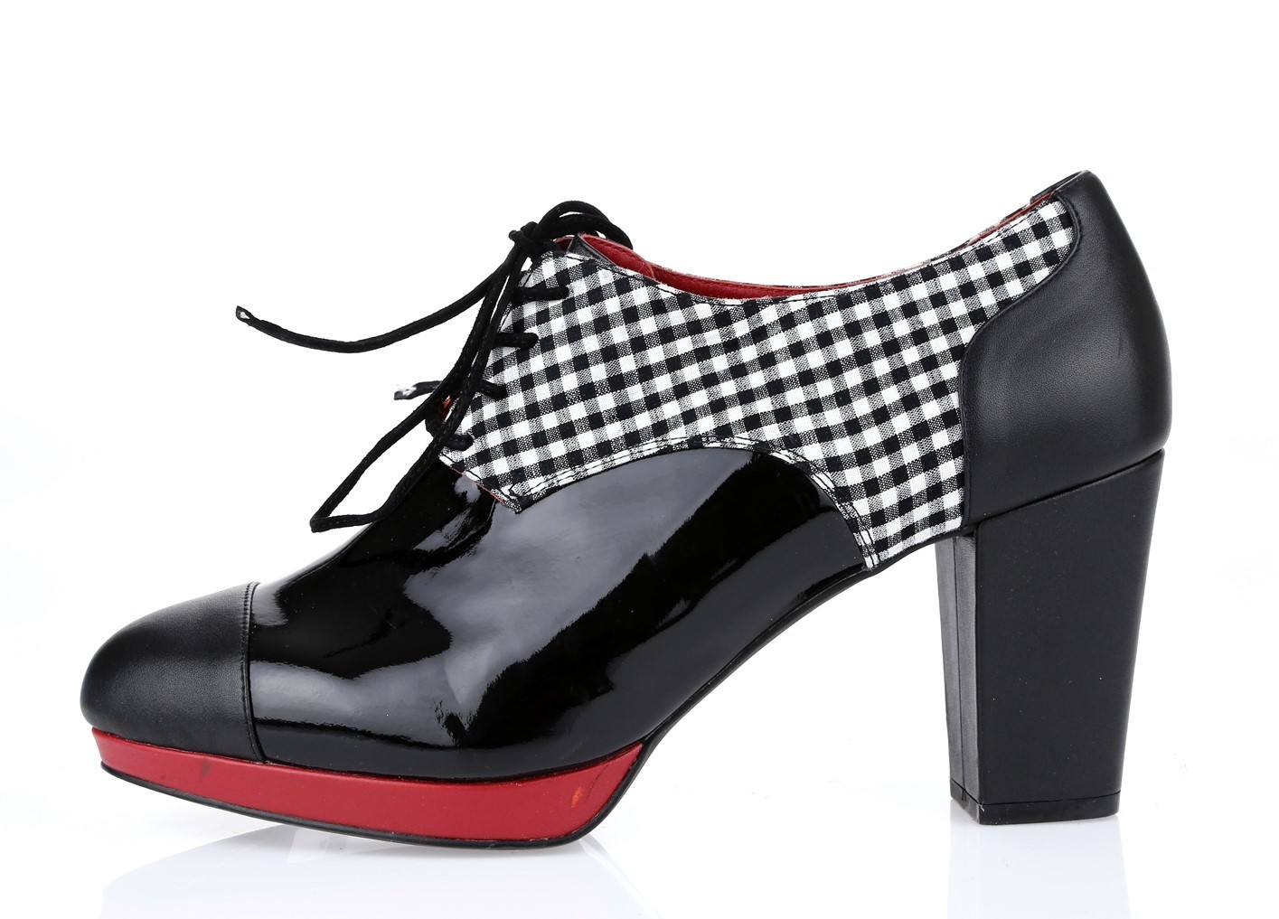 Zapatos para mujer de presa Charol Negro A Cuadros Oxford Botines Talla 42 220 Zapatos para mujer de presa Charol Negro A Cuadros Oxford Oxford Oxford Botines Talla 42 220 Vuelta de 10 dias