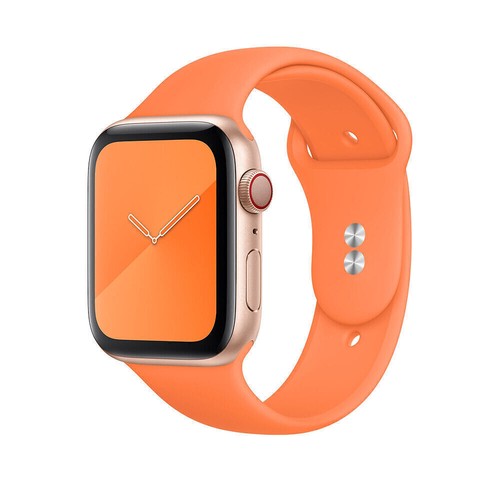 Cinturino Silicone Sport 40/44/41/45/49mm per Apple Watch Serie 9 8 7 6 5 4 SE - Foto 27 di 69