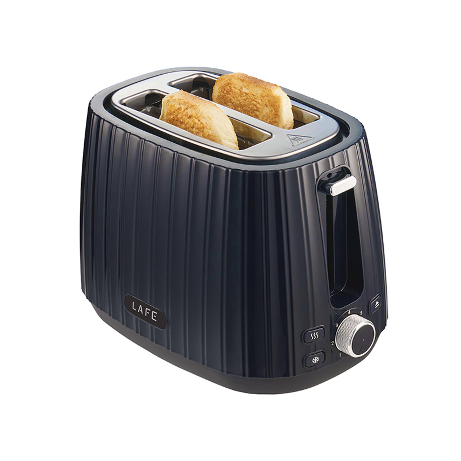 Grille-pain Lafe 1080W noir à puissance réglable et fentes de centrage automatique LAFTST47464