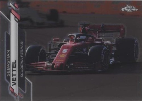 SEBASTIAN VETTEL 2020 Topps chrome formula 1 sapphire edition