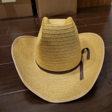     Sahuayo Fidepal Vintage Cowboy Hat SIZE 7 1  8 Straw Vaquero