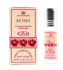 100% Original Roses Al Rehab 6 ml Alcohol free Fragrance free ship