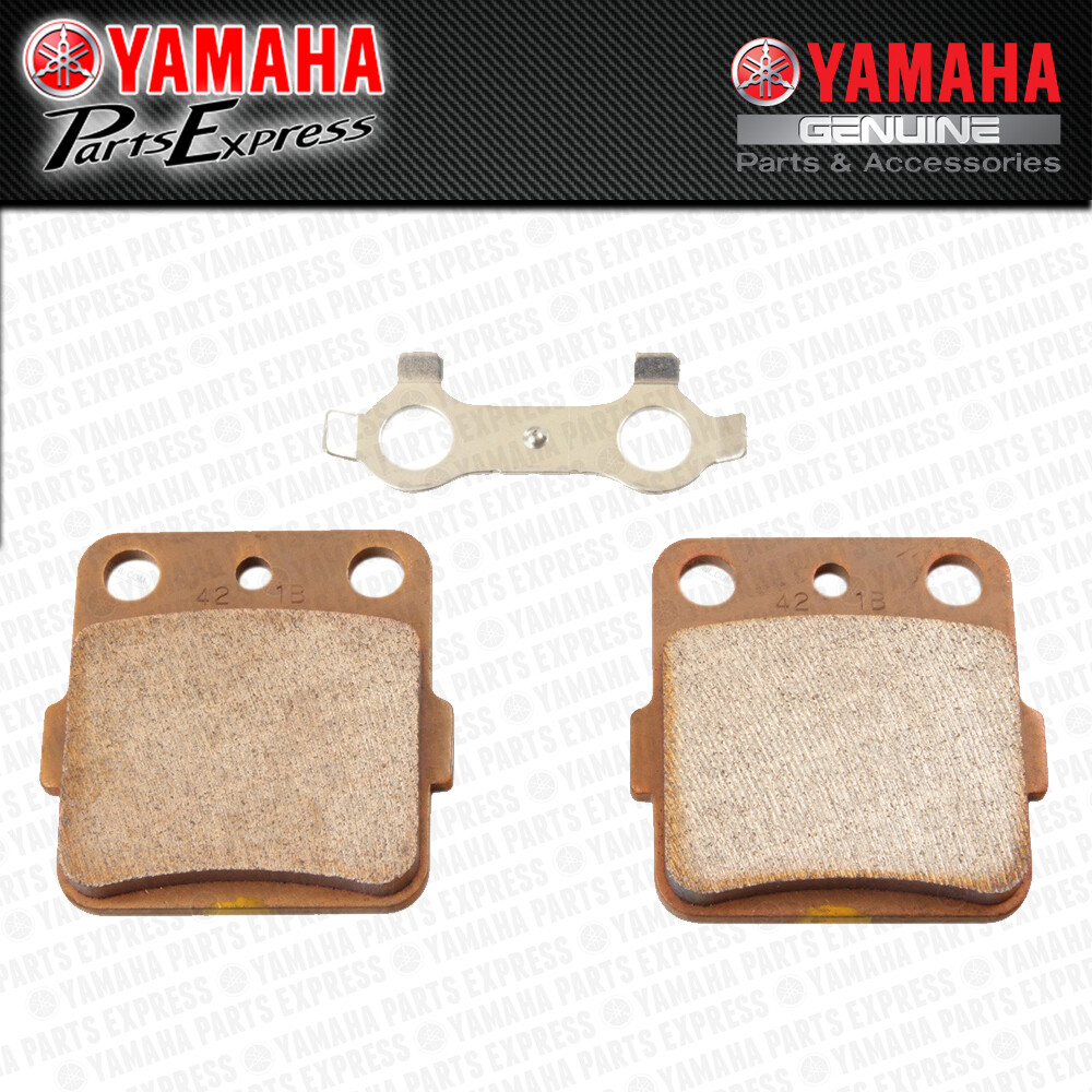 NEW YAMAHA WOLVERINE BANSHEE WARRIOR 350 OEM REAR BRAKE PAD SET 1UY