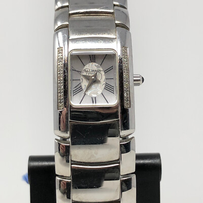 Balmain Diamond Watch Womens Wrist Swiss Quartz Stainless Bracelet OLD STOCK