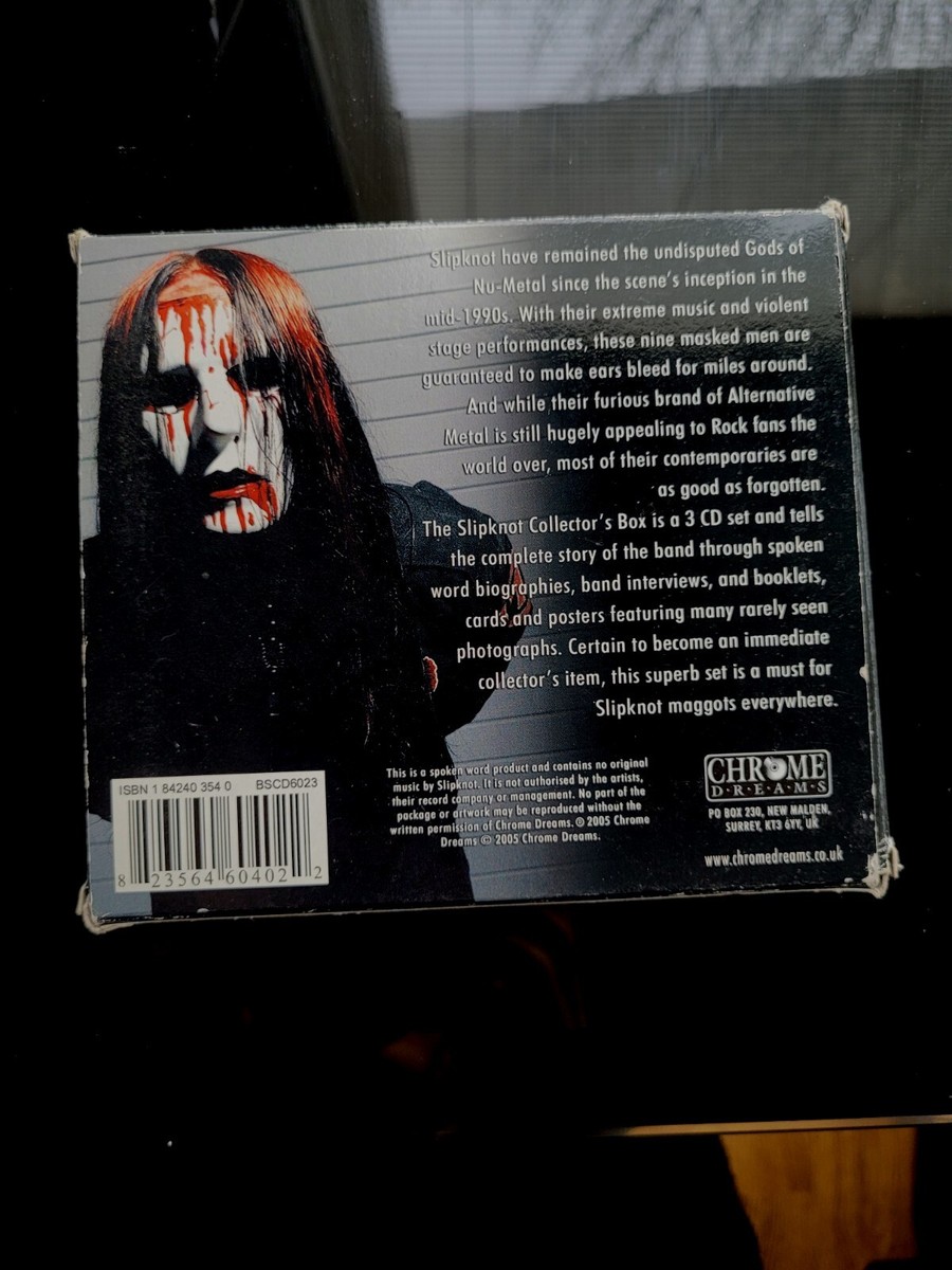 RARE* Slipknot Collector's Box 3CD, Postcards, Poster Set | eBay RARE* Slipknot Collector's Box 3CD, Postcards, Poster Set | eBay