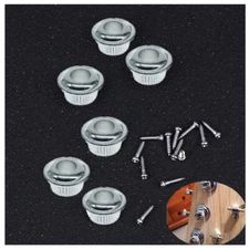 6 Set Guitar Tuner Conversion Bushings Tuning Pegs Adapter Ferrules NEW