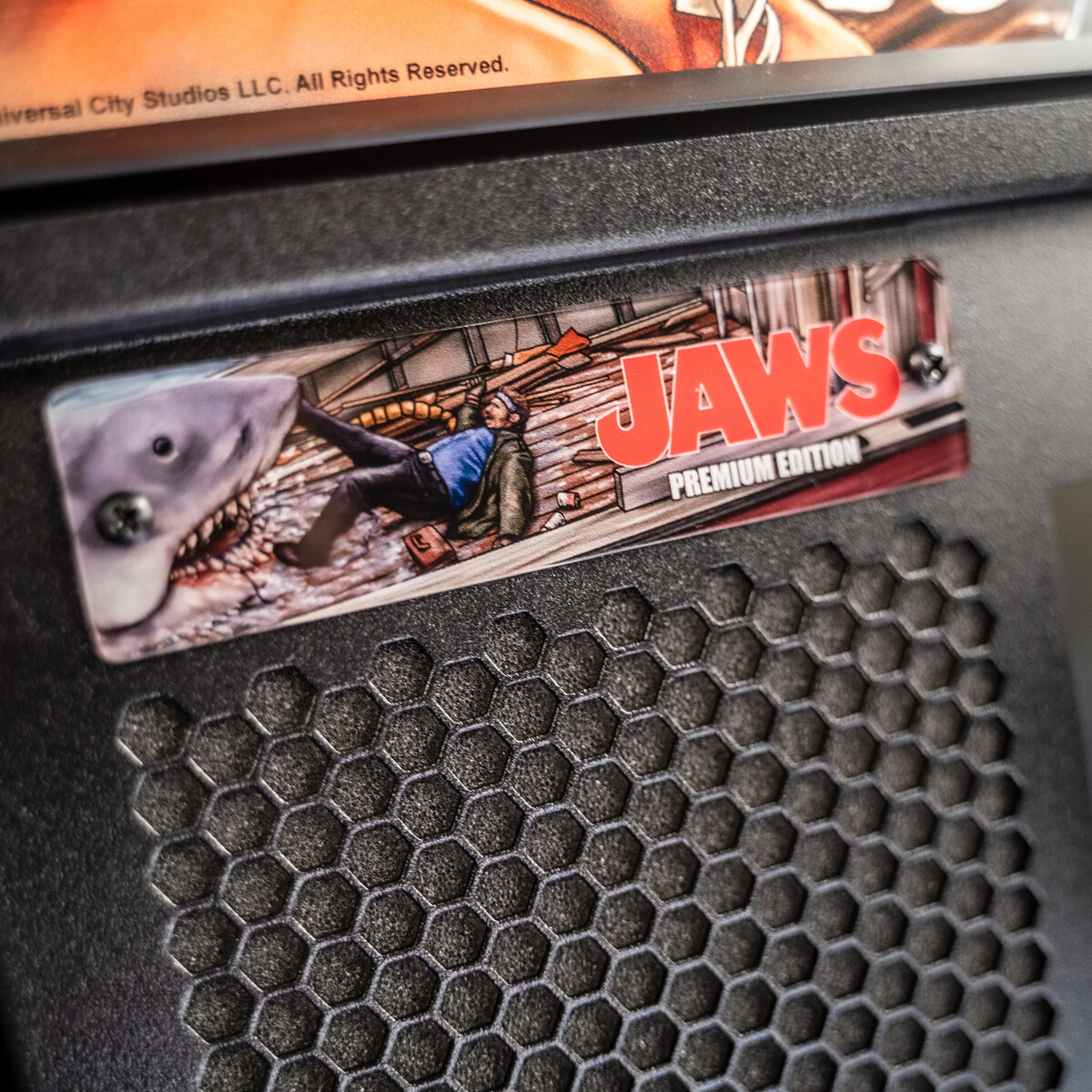 Stern Jaws Premium Pinball Machine With Installed Shaker Motor