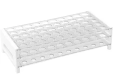 Test Tube Rack, Plastic, 12/13mm, 50 Holes, Karter Scientific  (Single)