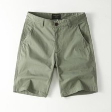 Men's Youth Fashion Straight Chino Cargo Shorts Casual Beach 1/2 Trousers 6994