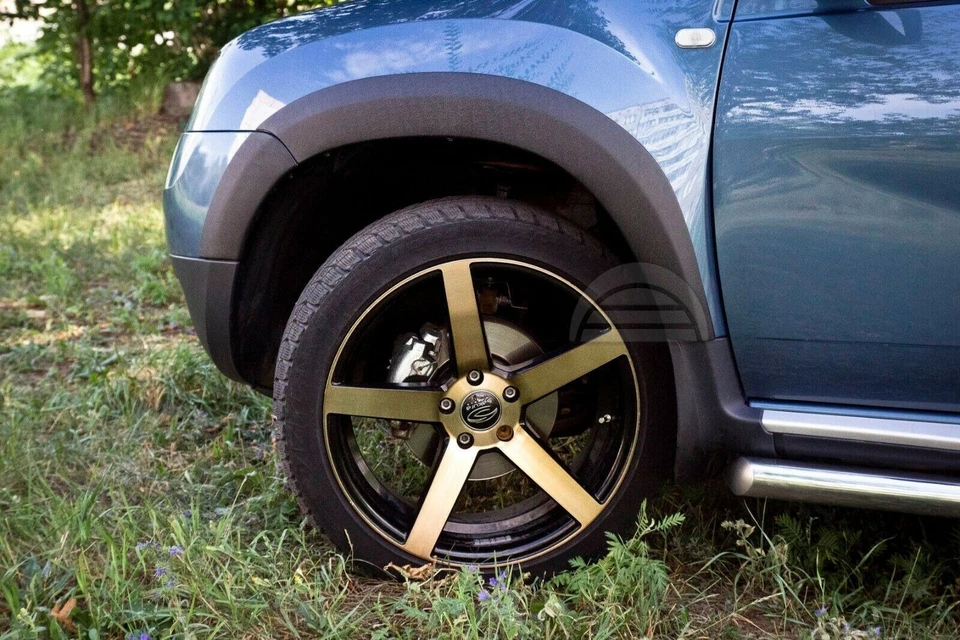 Fender flares for Dacia Duster Renault Duster Wheel Arch Extensions Extenders - Image 2 of 4