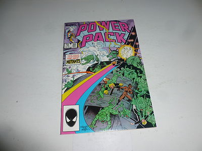 POWER PACK Comic - Vol 1 - No 20 - Date 03/1986 - Marvel Comics