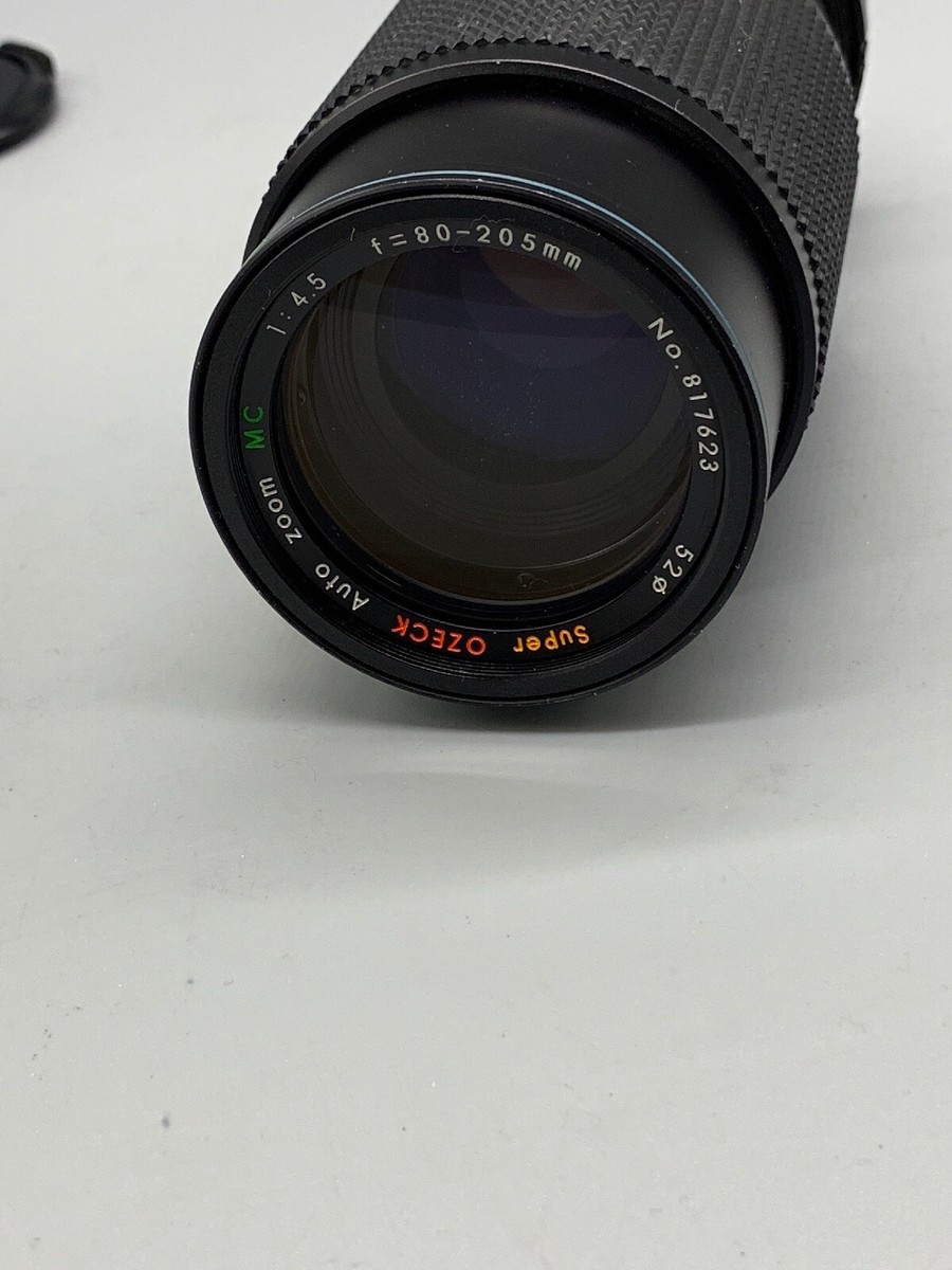 Super OZECK 80-205mm F4.5 PK 望遠レンズ 【公式通販】
