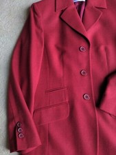Bianca Suit Ruby Red Fully Lined Size 8/10 Great Quality Worn Once