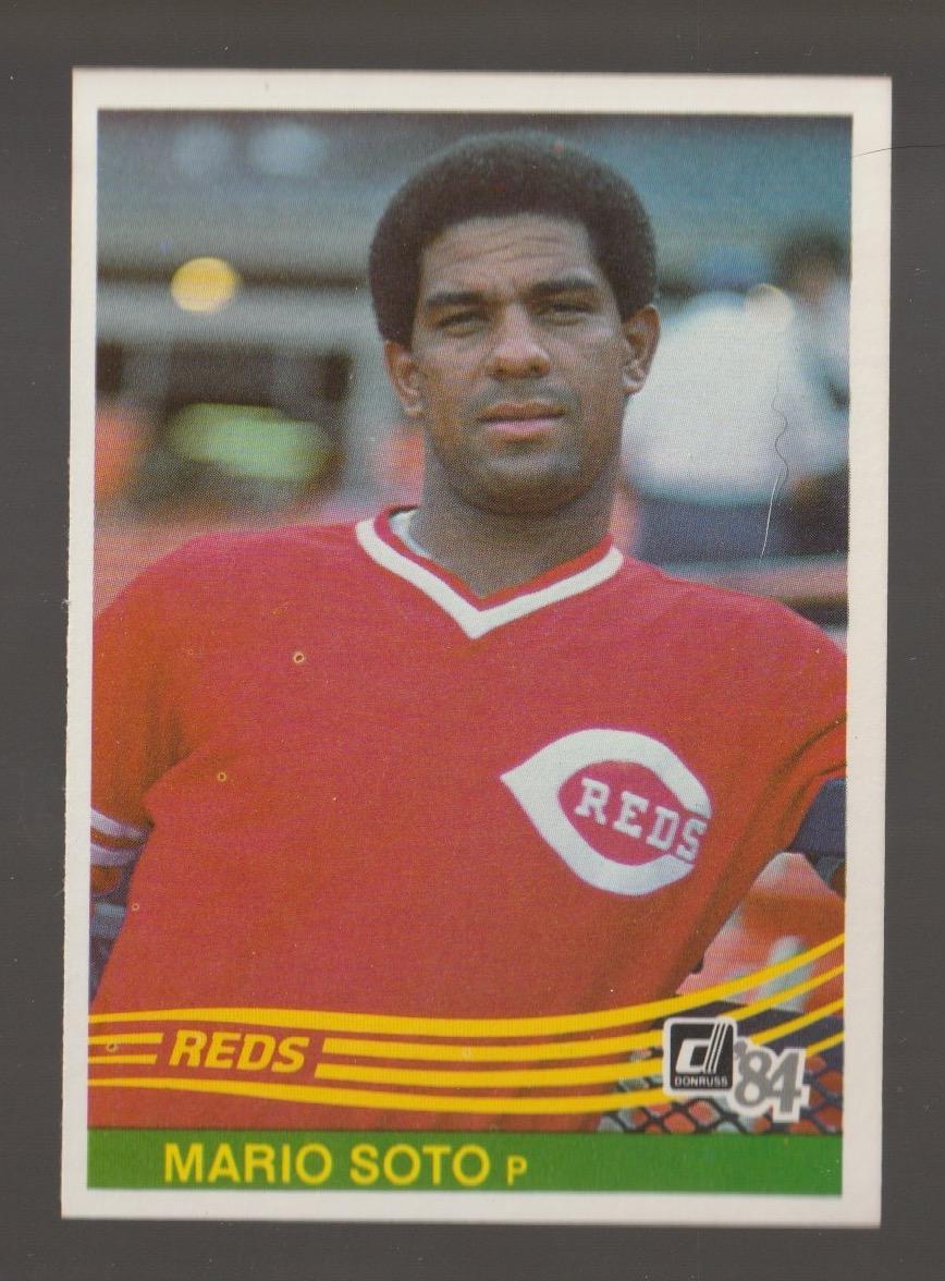 アレシャンドレ・パト 1984 Donruss Mario Soto Cincinnati Reds #428 Near Mint or
