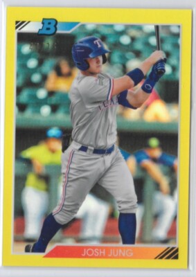 2020 Bowman Heritage Chrome Prospects Yellow Refractor #92CP-JNG