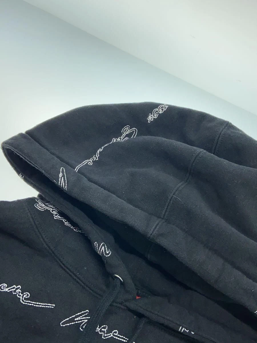 Supreme Felpa con Cappuccio 22ss Script Stripe Felpa con Cappuccio M Cotone Nero Usata
