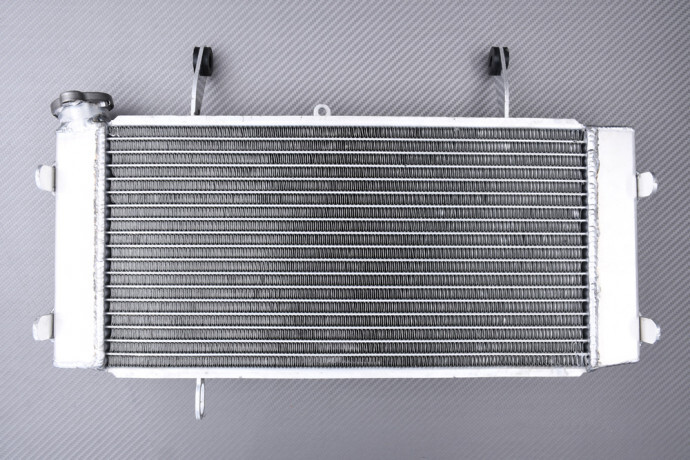 Radiateur Racing en aluminium brossé haute performance pour Suzuki V-Strom 1000