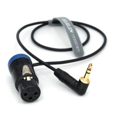 XLR to 3.5mm Stereo Microphone Cable for Camcorders,DSLR Cameras,RED ARRI Camera