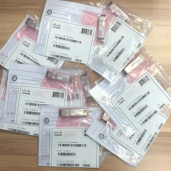 Cisco SFP-10G-BX40U-I10G BASE-BX-U BiDi SFP+ 1330nm-TX/1270nm-RX 40km LC SMF IND - Image 2 of 3