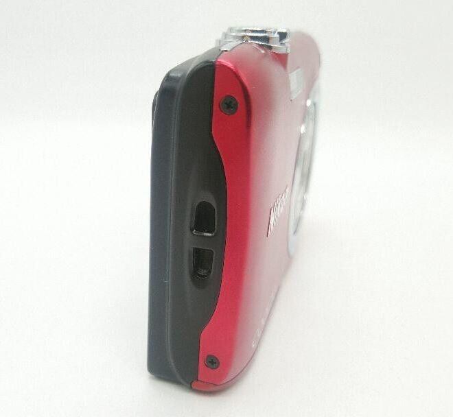 Nikon Coolpix S2900 5x 20.1MP Compact Digital Camera Red Used From