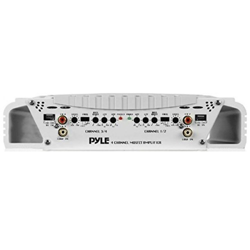 Verstärker Marine PLMRA420 1000 Watt 4 Kanäle Boot Plmra 420 Synchron - Bild 4 von 5