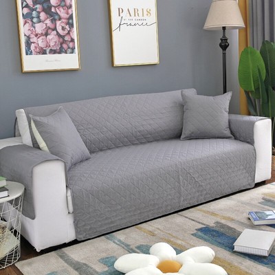 Waterproof Slipcovers 1/2/3 Sofa Seat Cover Removable Armchair Protector Case
