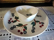 Vintage Chaparral Pottery USA Chip And Dip Server