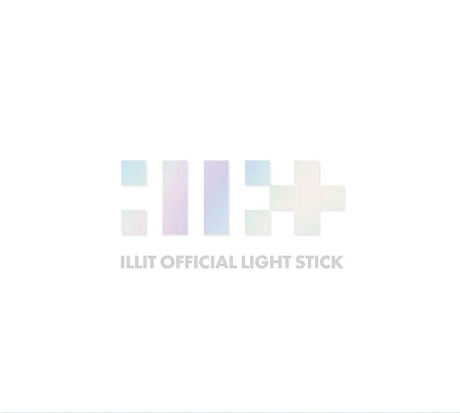 ILLIT OFFICIAL LIGHT STICK with Strap, Bag,5Card ,2Parts+etc